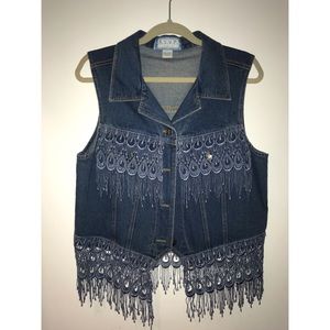 Blue Jean Vest